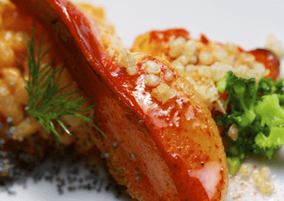 Rice with Lobster