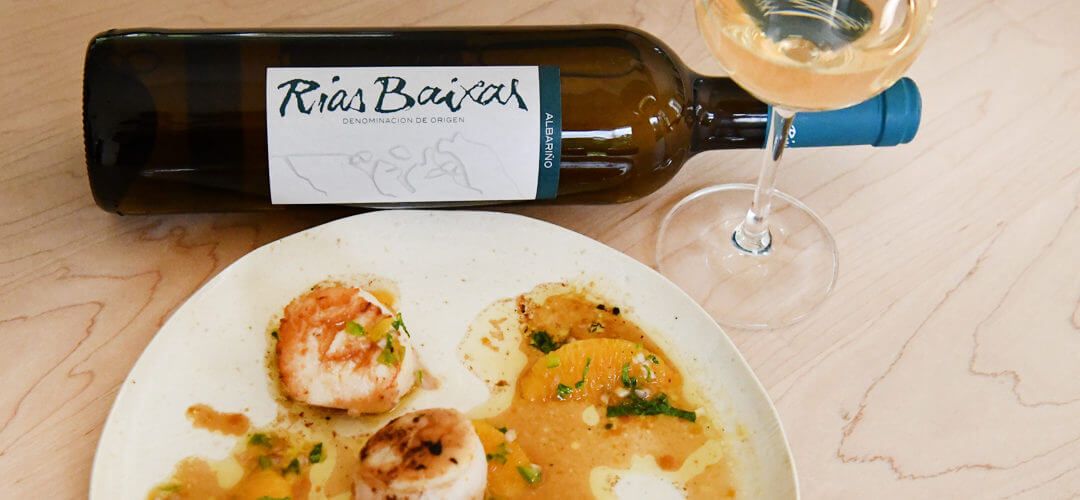 Seared Scallops with Citrus Salsa and Warm Sherry Vinaigrette