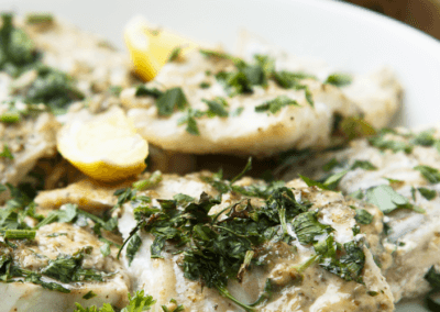 Sole with Albariño Sauce