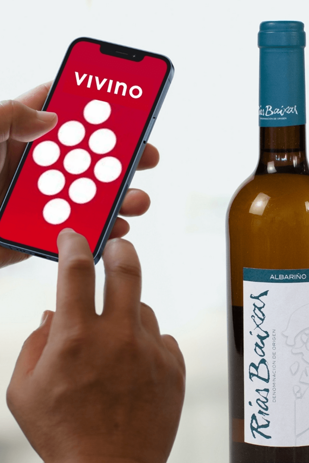 Rate wine on Vivino app
